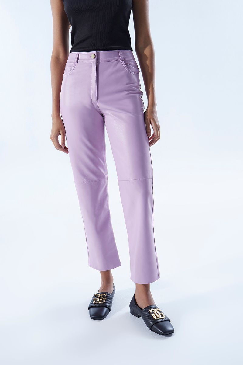 Pantalon davos rosa