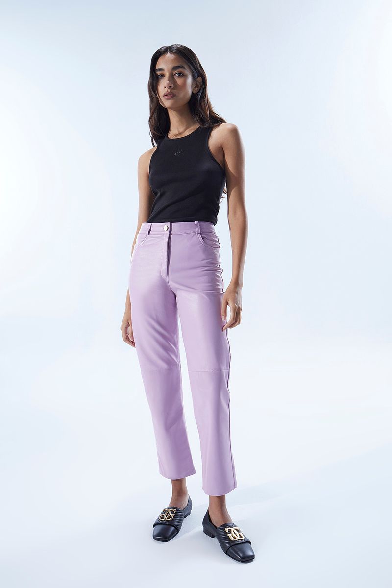 Pantalon davos rosa
