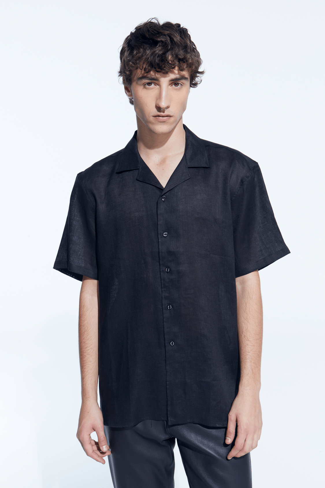 CAMISA MANGA CORTA LINO Ginebra