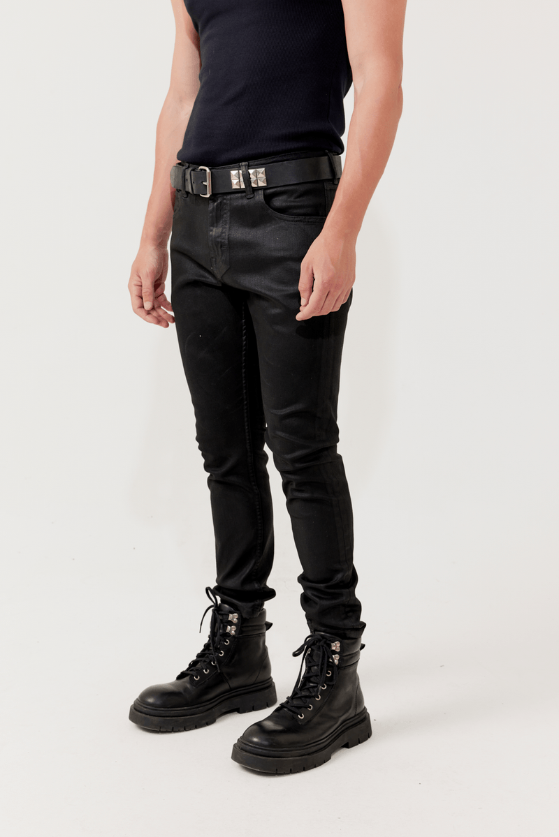 Jean fit engomado