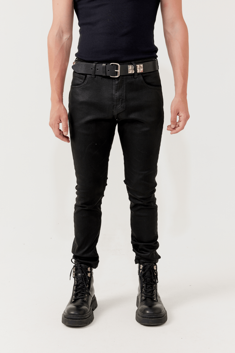Jean fit engomado