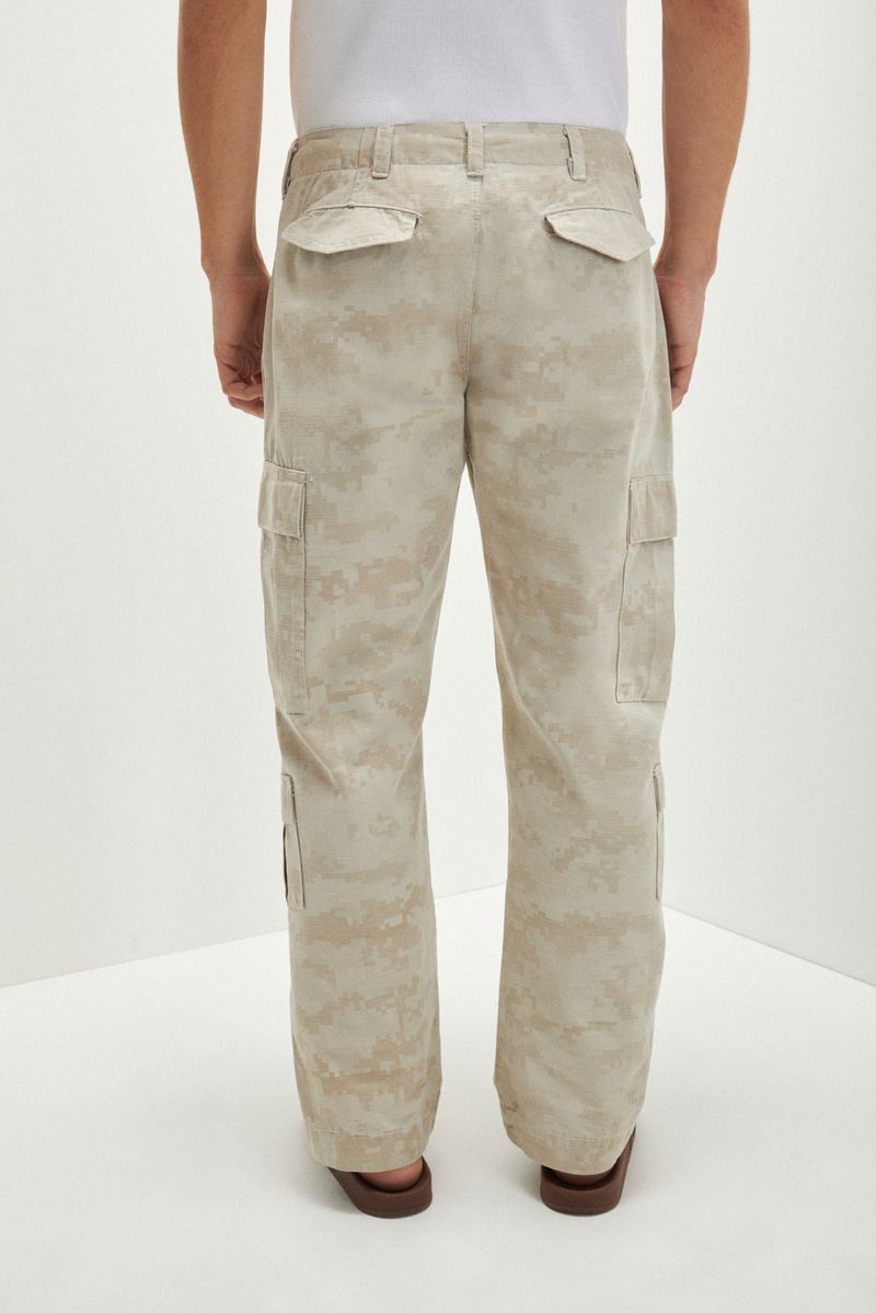 Pantalon Pixel Print