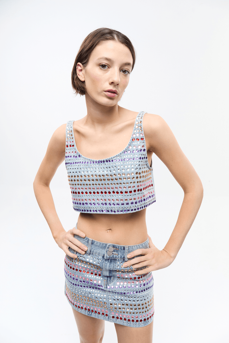 Falda Denim Alba
