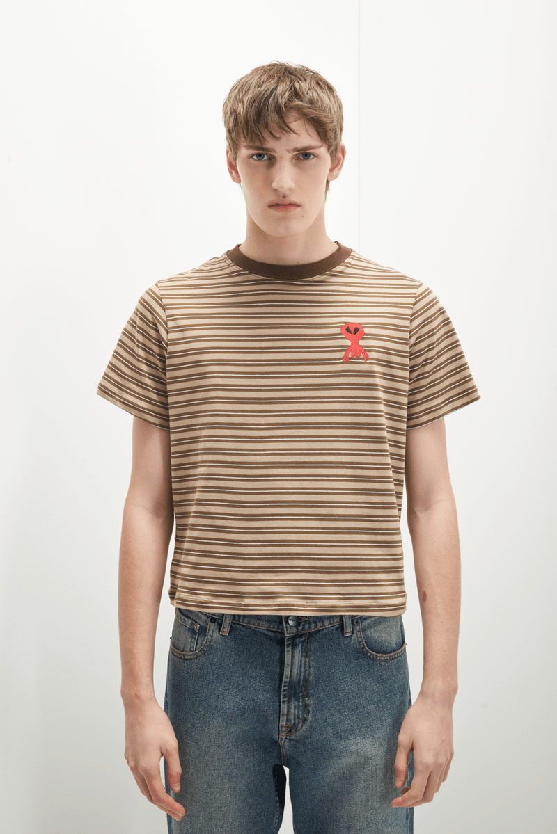 Remera Rayada Alien